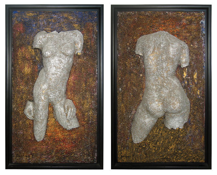 Malvina in Colored Sand